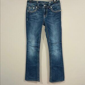 Miss Me Dark Blue Boot Cut Jeans